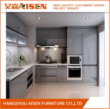 Have a dark, cumbersome kitchen? 2019 Apartment Dark Color Lacquer Kitchen Cabinet Small Kitchen Design Furniture China Small Kitchen Cabinet Lacquer Kitchen Cabinet Made In China Com