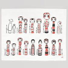 こけし ふきん 食器 かわいい おしゃれ 和柄 プレゼント キッチン こしぇる工房 義援金付き メール便対応 日本製 東北 岩手 タオル ギフト コケシ 10506054 viewgarden 通販 yahoo ショッピング こけし 和柄 ふきん