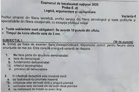 Nível médio ao nível difícil. Subiectele De La LogicÄ Bac 2020 Vezi Problemele De LogicÄ Pe Care Le Au Avut De Rezolvat Elevii La Bacalaureat Edupedu Ro