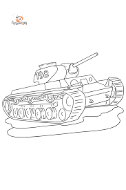 Plus, it's an easy way to celebrate each season or special holidays. Tank Kv 1 Coloring Page Free Online