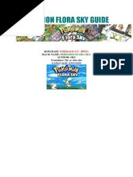 Pokemon Flora Sky Guide English 2 Pokemon Artificial Mythology