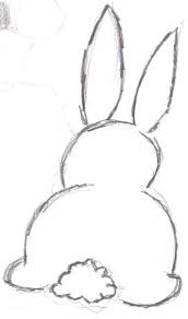 Imagenes de conejos para colorear. Bunny Outline Drawing Drawing Pinterest Bunny Drawing Bunny Painting Bunny Art