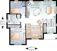 Compare to standard basements, finished walkout basement floor plans can feel more like the rest of your home. Split Level With Optional Finished Basement 21814dr Architectural Designs House Plans