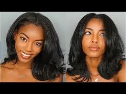 My type of hair (dry, coarse, fine) cannot tolerate heat at all and even using it once a month will damage it. How To Straighten Curly Hair W O Heat Damage Curly To Straight Youtube