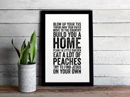 Spanish Pipedream Lyrics John Prine And Avett Brothers Distressed Typographic Poster Print Unique Christmas Gif John Prine Vintage Inspired Wall Art Lyrics