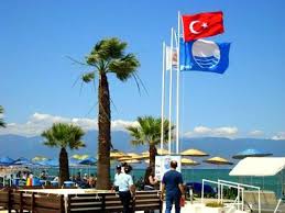 Aan de linkerzijde van de vlag is een smalle witte verticale band. Vlag Van Turkije Een Halve Maan Met Een Ster Op Een Rode Vlag