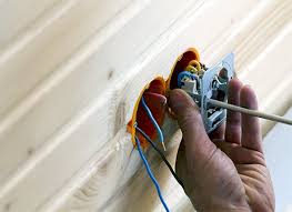 Installation of a plastic junction box for home wiring, electrical wires spliced using a spring terminal block with a push lever for five contacts. Home Electrical Wiring 8 Signs You Need It Replaced Bob Vila