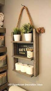 Your bathroom should be as comfortable and. Pinnedstorehung By Rope Shelf10 Easy Diy Farmhouse Wooden Craft Ideas Rustic Wooden Easy Home Decor Rustic Bathroom Designs Home Decor