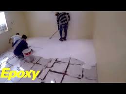 شاهد طريقة الصحيحة لصب الايبوكسي داتي التسوية على سراميك Epoxy Youtube