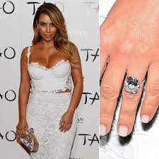 Kim Kardashian Popsugar Celebrity Celebrity Wedding Rings Engagement Celebration Kim Kardashian Engagement Ring