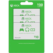 Get an xbox gift card for games and entertainment on xbox and windows. Xbox Live Microsoft Gift Card Multipack Music Gaming Electronics Shop The Exchange