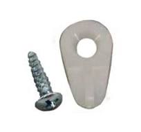 US Hardware WP-8830C Window Screen Clip, 1/2 in, Nylon
