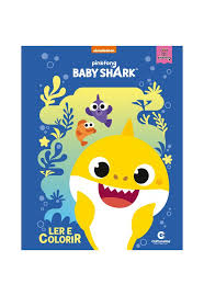 O baby shark virou febre no mundo inteiro, e mesmo sendo criada em 2012 na coreia do sul, ainda hoje é referência entre os jovens. Ler E Colorir Baby Shark Livraria Da Vila