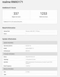 Realme narzo 30 smartphone has a ips lcd display. O01cyph 2ublnm