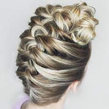 80 Beautiful Updos For Women Best Updo Hairstyles Of 2021 Braided Hairstyles Easy Upside Down French Braid Upside Down Braid