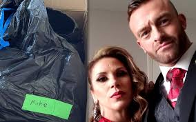 Nick Aldis Tells All About Wife Mickie James' Trash Bag Care Package From  WWE
