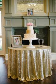Beautiful Wedding Cake Display On A Sequined Table Cloth Burritt On The Mountain Hunt Wedding Cake Table Decorations Wedding Cake Display Wedding Cake Table