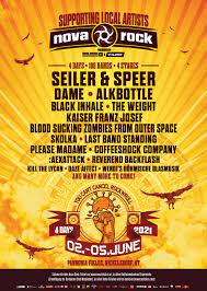 The first announcement is all with local artists! Nova Rock 2021