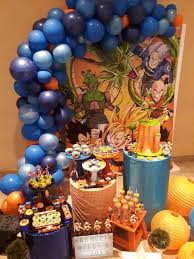 Dragon Ball Z Birthday Party Ideas Photo 1 Of 17 Dragon Ball Z Dragon Ball Boy Baby Shower Themes