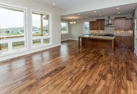 7″ wide, 4.33mm thick, 48″ long boards, tobacco road color, ceramic bead surface, float installation for spc foam pad, lifetime residential, 5 year commercial warranty, 12mil wear layer, micro bevel, unilin angle side, tap on end, waterproof ,extreme color variations. Tobacco Road Acacia Houzz