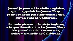 Les chansons les plus populaires de « michel sardou » ; Michel Sardou Le France Letra En Frances Y Espanol Paroles En Francais Et Espagnol Youtube