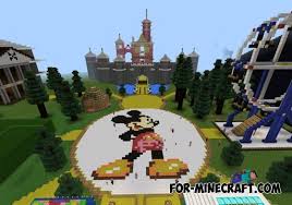 That means the mobile, xbox, playstation, and switch versions won't work, you'll need to play on a pc. Disneyland Map For Minecraft Pe