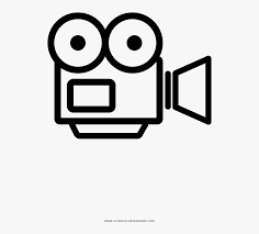 There are a number of effects we can use to make your image look like a coloring page. Video Camera Coloring Page Video Illustration Maker Hd Png Download Kindpng