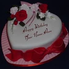 Birthday Wishing Heart Shape Happy Birthday Chocolate Cake 68d96e77d4e66479b335af86f68325c8 Jpg 500 500 Birthday Cake Writing Birthday Cake Write Name Happy Birthday Cake Writing