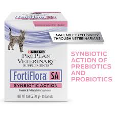 fortiflora synbiotic action supplement for cat diarrhea pro plan vet direct