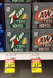Meijer 12 Pack 7up Or A W Ten Soda Only 1 75 Reg 4 48 Free Tastes Good Packing Meijer Printable Coupons