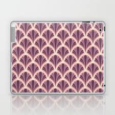 Buy Vintage Art Deco Seashell Red Onion Laptop Ipad Skin By Ratherswell Worldwide Shipping Available At Society6 Com Just Vintage Art Deco Art Deco Deco