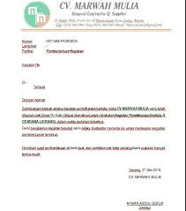5 pembatalan dengan ganti kerugian. 11 Contoh Surat Pemberitahuan Kegiatan Terbaik Lengkap Full Gambar