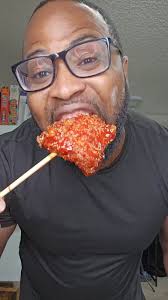 Fried chicken dipped in a watermelon flavored kool-aid sauce?!  🤣🤣#JamesAndreJeffersonJr