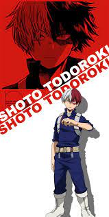 Shoto Todoroki Wallpaper Hero Wallpaper Cute Anime Wallpaper My Hero