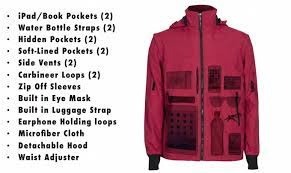 Joey Travel Jacket Travel Jacket Jackets Microfiber Cloth