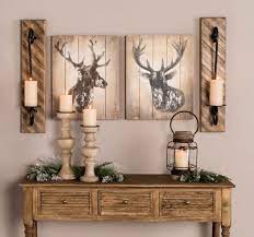 In addition to these rustic style themes, there are complete designer theme styles like: Excellent Christmas Craft Ideas For Your Living Room Home To Z Country House Decor Deer Decor Rustic Cabin Decor