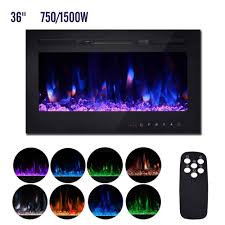 We did not find results for: Elecwish Electric Fireplace Insert 36 Inch Wide In Wall Recessed And Wall Mounted Electric Fireplace Heater Real Flame Electric Fireplace With Touch Screen Panel And Remote Control Black Fireplacess Com