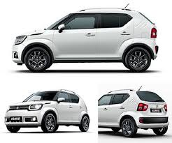 new model of maruti suzuki ignis at the dealership yard