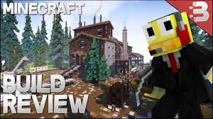 The main sawmill is stonecutter wood version. Minecraft Insane Wood Chopping Warehouse Lumber Mill Bcs Youtube