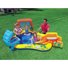 Aire De Jeux Gonflable Enfant Intex Jurassic Dinosaure