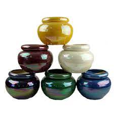 Find many great new & used options and get the best deals for african violet self watering ceramic flower pot at the best online prices at ebay! 7 Meadow Green Pearl African Violet Pot