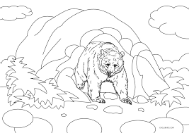 In the spring, in the spring. Free Printable Bear Coloring Pages For Kids