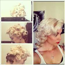 Cabelo pin up peinados pin up retro hairstyles wedding hairstyles vintage hairstyles tutorial pin up hairstyles updo hairstyle vintage hair tutorials the hair is curled, rolled, polished and pinned. Pin By Billie Jean Tjogas On Hair Vintage Hairstyles Hair Styles Retro Hairstyles