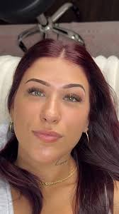 How does it feel to be Gods favorite? @dezimbarr 🔥🍒💋❤️, She has such a  pretty eye shape she didn't need anything major, just a light classic  set✔️, #lashextensions #lashmap #717lashes