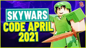 Skywars codes how to redeem skywars codes how to get more skywars codes. All New Skywars Codes For April 2021 Roblox Skywars Working Codes Youtube