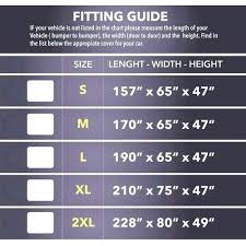 car cover size chart imasingenieria co