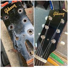 Headstock Repairs / Broken Necks - Southeast Guitar Repair