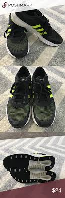 Adidas Black And Yellow Running Shoes Men S Adidas Cloudfoam Saturn Sz 10 5 Black And Neon Yellow Adidas Running Shoe In Euc Sz 10 5 Adidas Shoes Ath Yellow Adidas Adidas Running Shoes Adidas Men