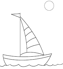 Grab something to draw with diy live fun! Easy Boat Drawing For Toddlers 4 Drawing A Realistic Style Wooden Boat