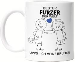 Hey!Print Meilleur Peter Du Monde Upps Je Mon Frère Tasse Blanc Frère Frère  Amour Des Frères Et Sœurs Homme De Coeur Pups Peter Amour : Amazon.fr:  Cuisine et Maison